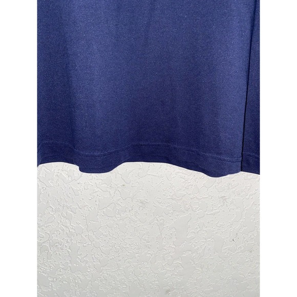 Tasso Elba Men's Sweater Size M Blue Supima Cotton 1/4 Zip Button Mock Neck - Picture 7 of 9